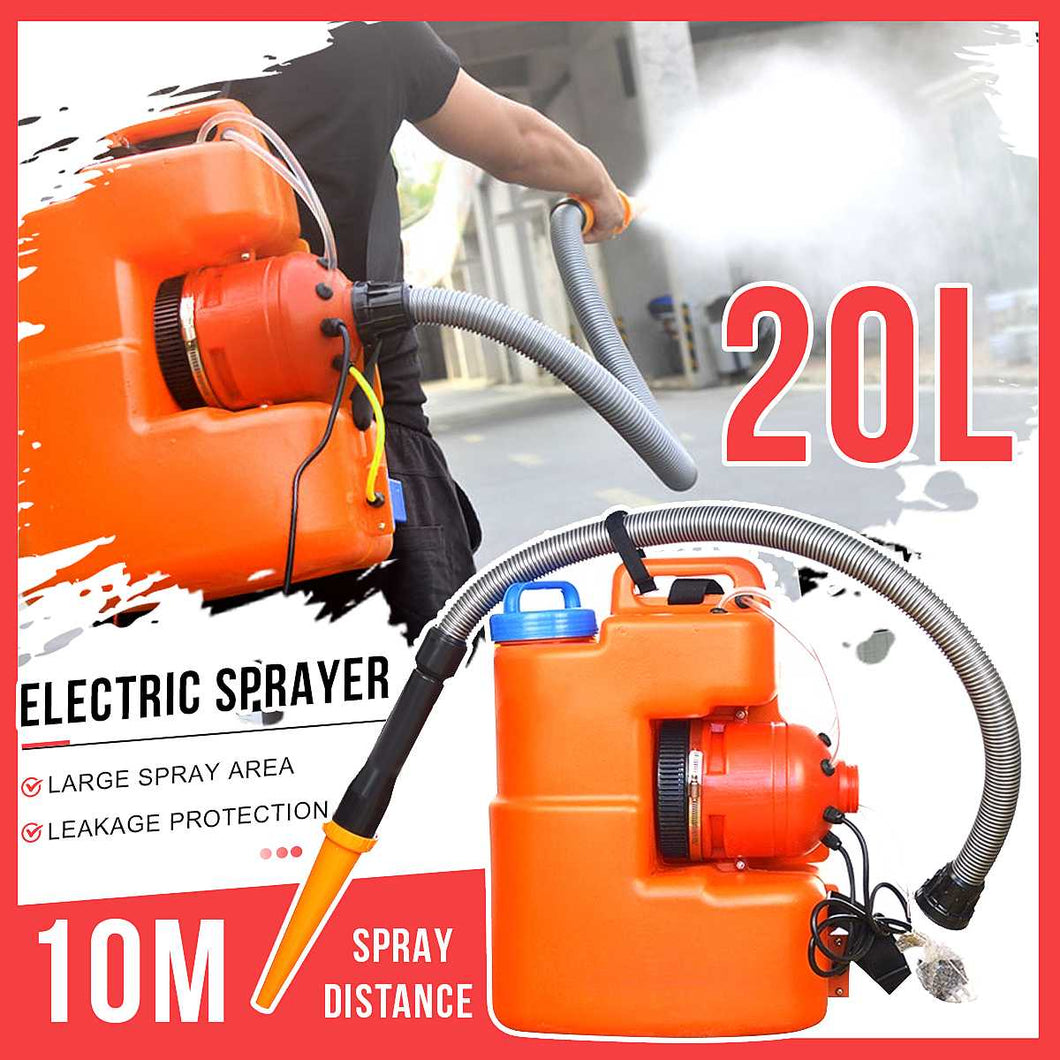 AC 220V 2300W 20L Electric ULV Fogger Sprayer Ultra Capacity Fogging Machine Mosquito Killer Farming Disinfection Machine